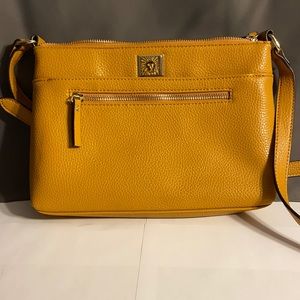 Anne Klein Mustard Yellow Bag